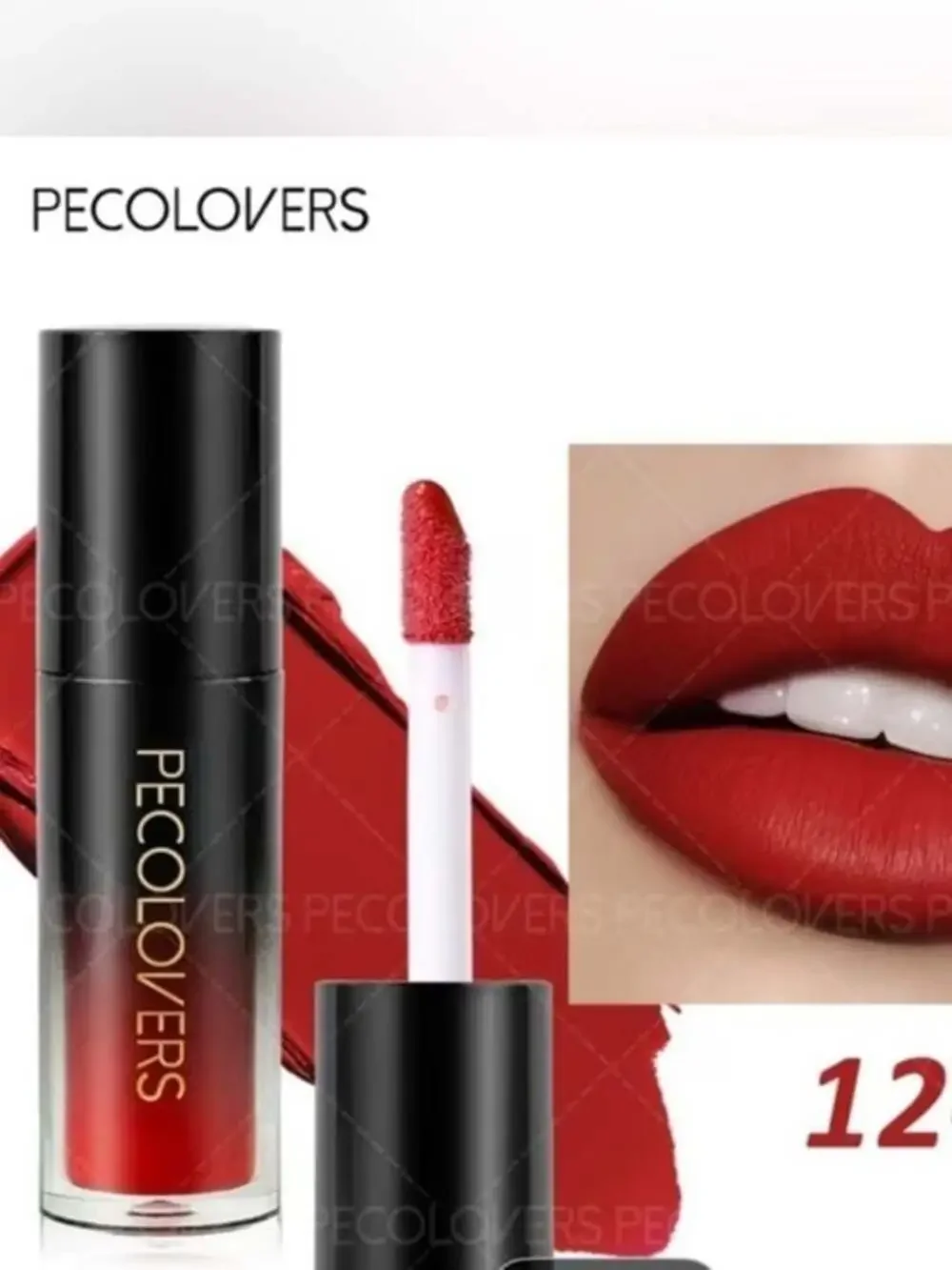 Matte Lip & Cheek Tint — Radiant Red (Shade 12#)